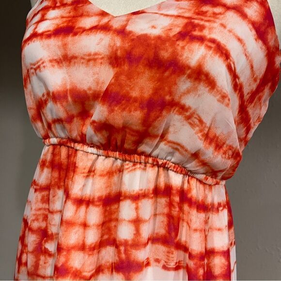 Maurice’s Tie dye print maxi dress with straps - Picture 4 of 14
